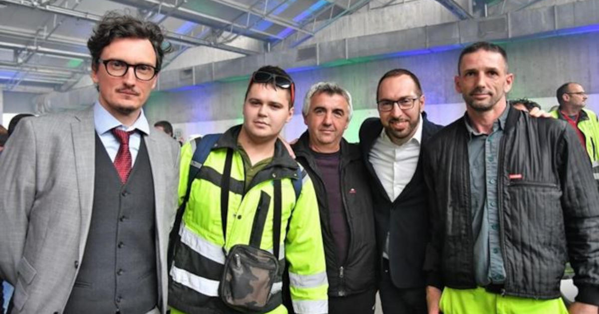 Davor Vić (direktor Čistoće) i gradonačelnik Tomašević